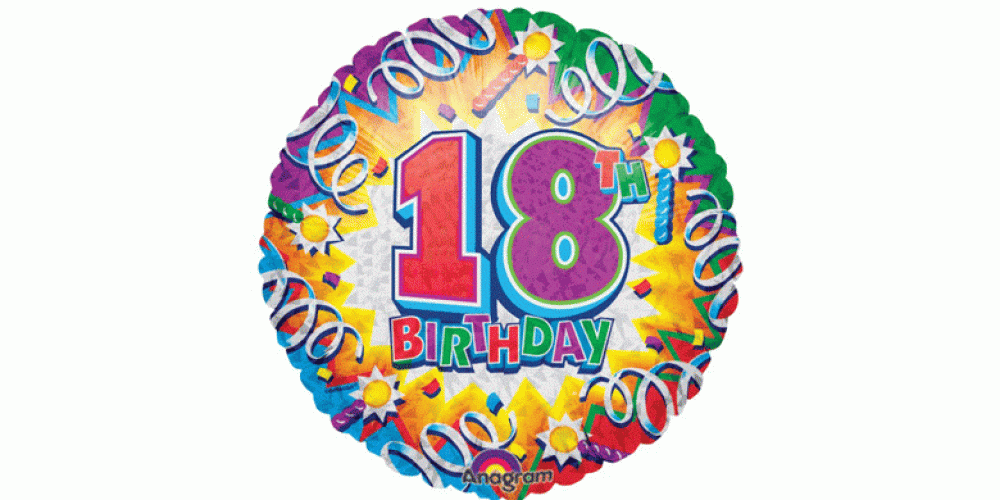 18th Birthday Balloon   