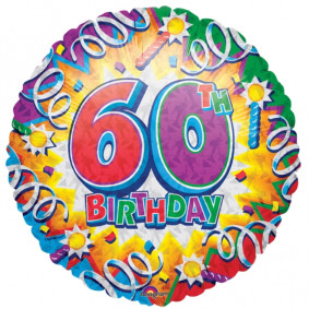 60th Birthday Balloon  