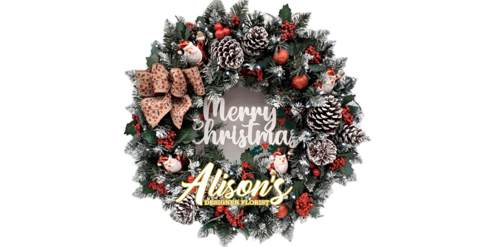 Merry Christmas Wreath