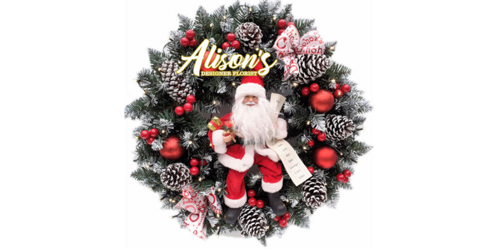 Merry Little Christmas Wreath