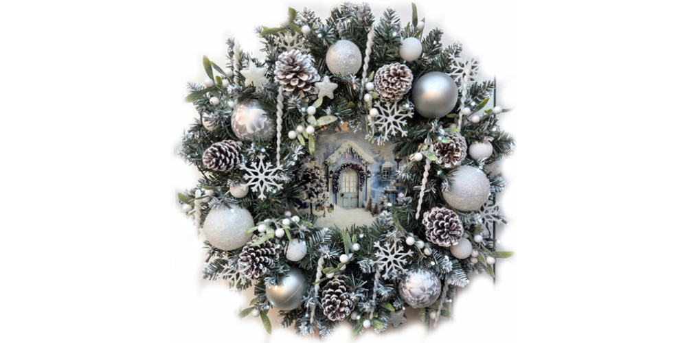 Winters tale Scene Wreath