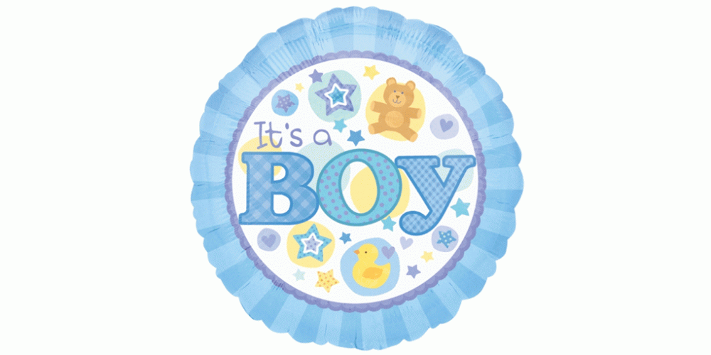 Baby Boy Balloon
