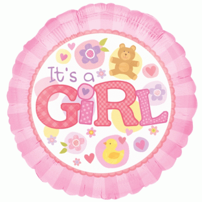 Baby Girl Balloon