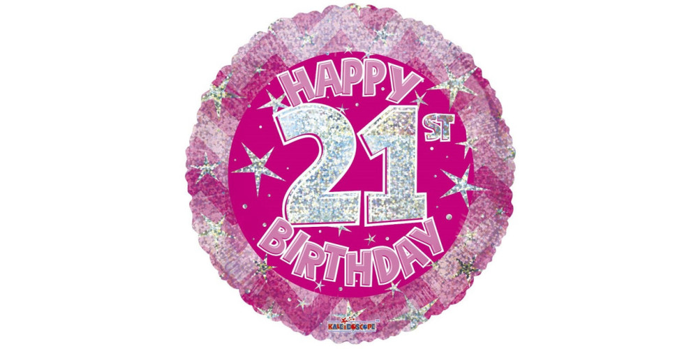 Happy 21st Birthday Balloon