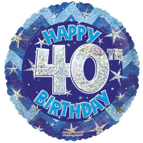 Happy 40th Birthday Balloon