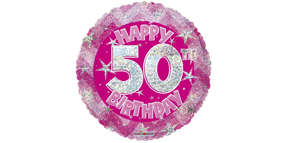Happy 50th Birthday Balloon