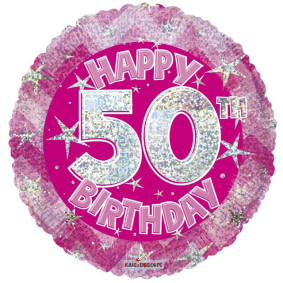 Happy 50th Birthday Balloon