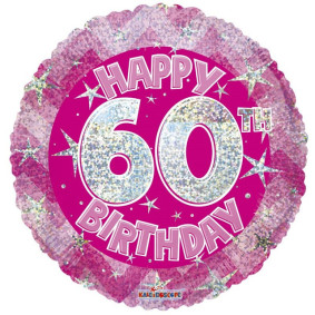 Happy 60th Birthday Balloon