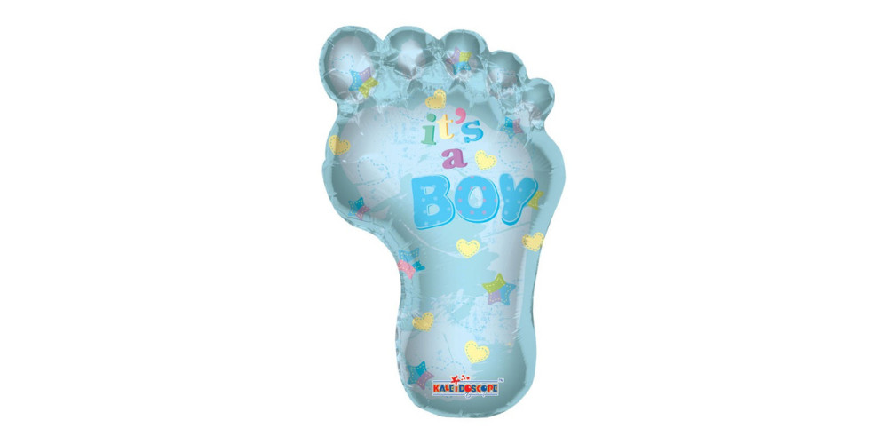 Baby Boy Footprint Shape Balloon