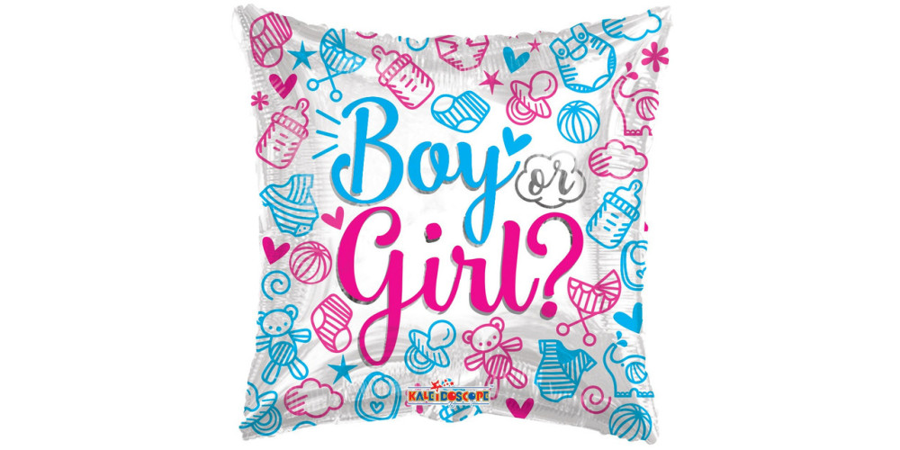 Boy or Girl Gender Reveal Balloon