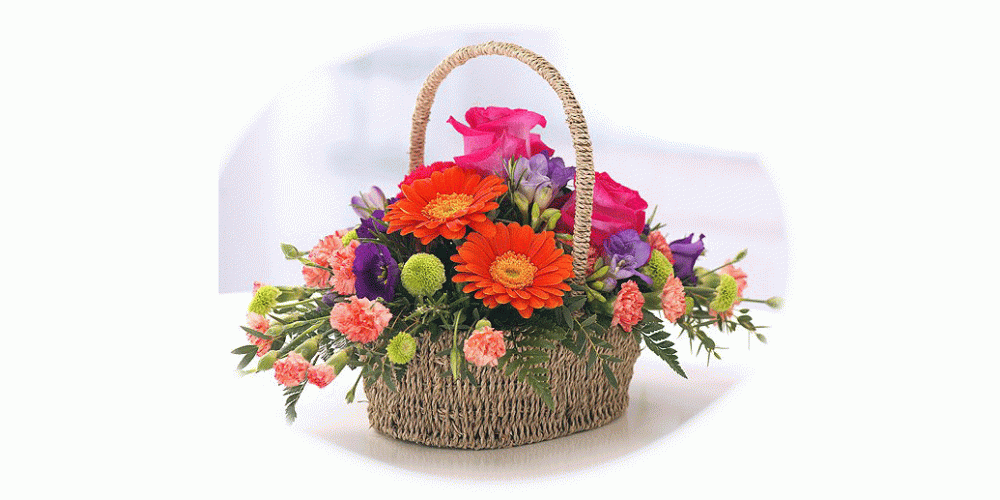 Vibrant Basket