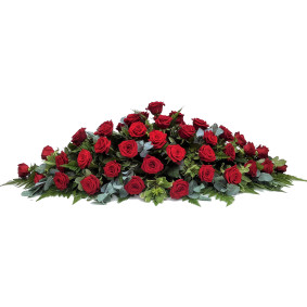 Red Rose Casket Spray 