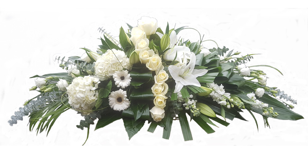 Modern Clustered Casket Spray