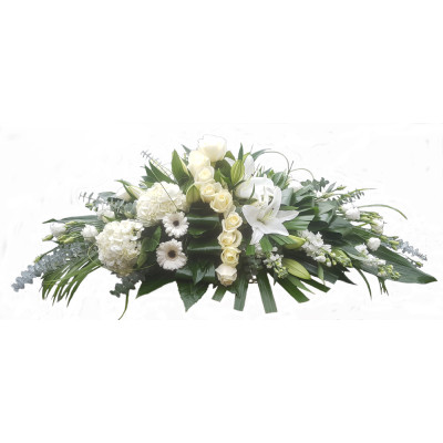 Modern Clustered Casket Spray Modern Clustered Casket Spray