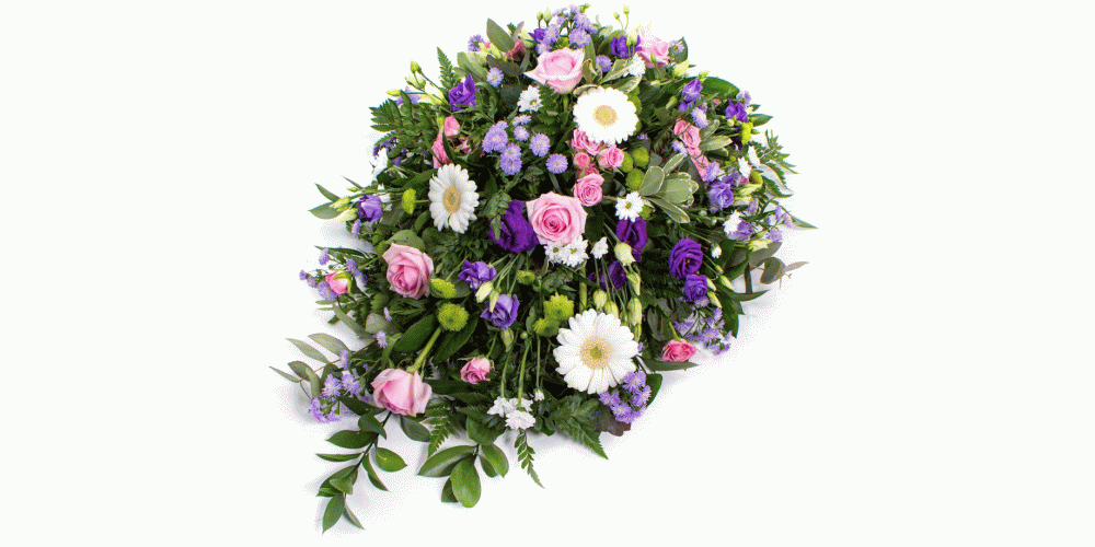 Purple and Pink Tear drop Spray 