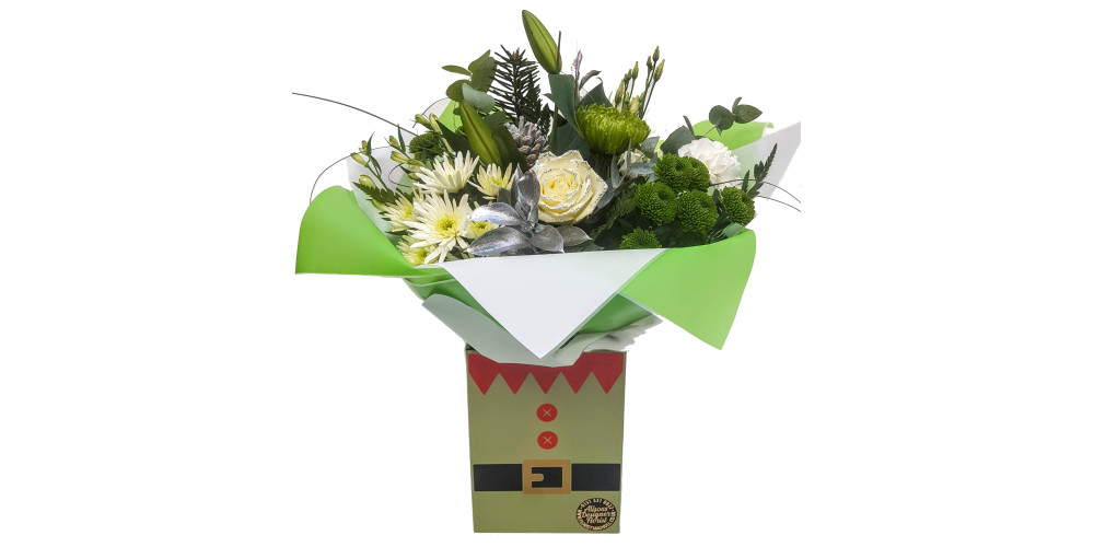 Elf Indulgence Hand Tied Bouquet