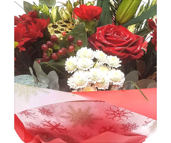 Secret Santa Hand Tied Bouquet
