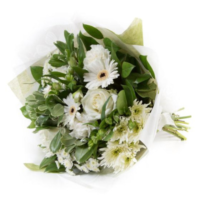 White & Cream Tied Bunch