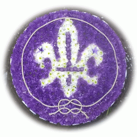 Scouts badge tribute