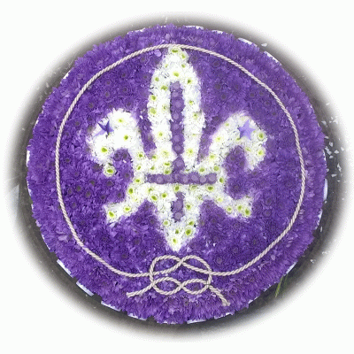 Scouts badge tribute