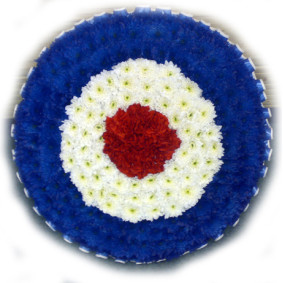 RAF badge tribute