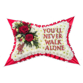 Red and White YNWA Pillow