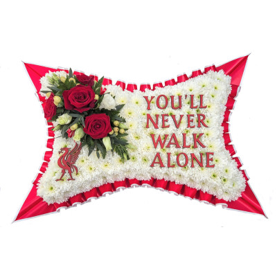 Red and White YNWA Pillow