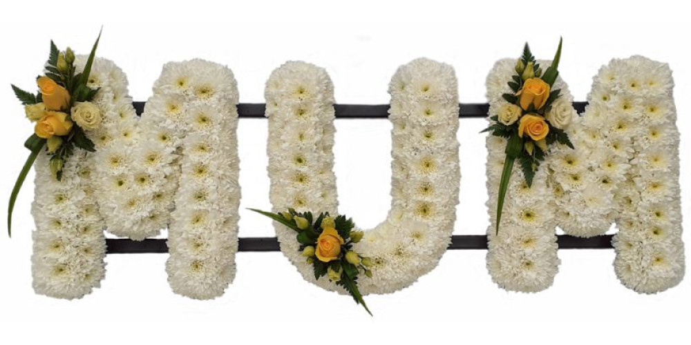 Mum Tribute Funeral letters
