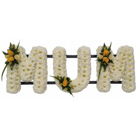 Mum Funeral Lettering