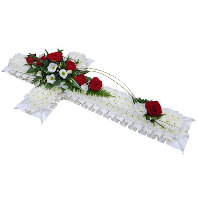 Massed Cross - White and Red Massed Cross - White and Red