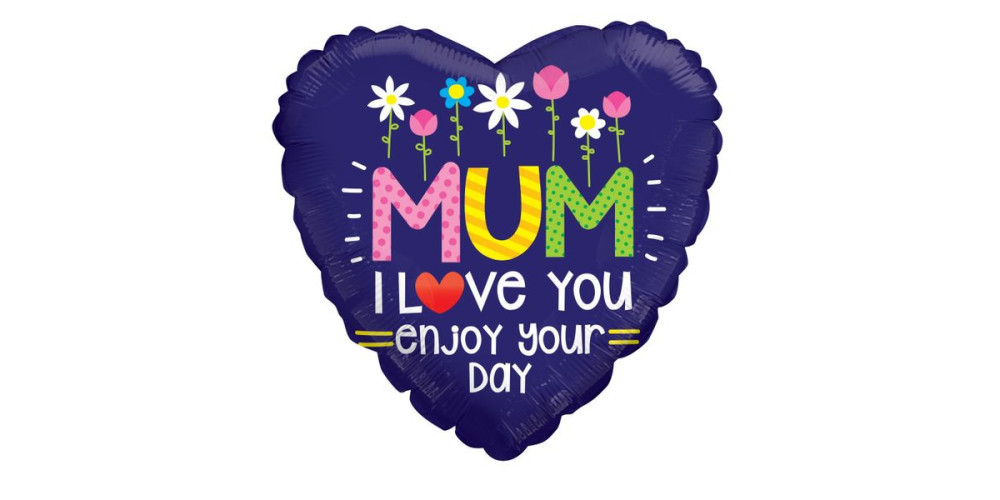 Mum I Love You Balloon