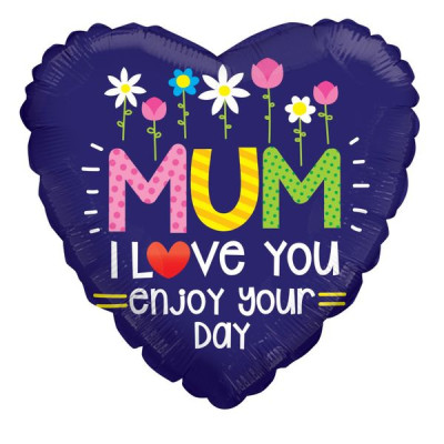 Mum I Love You Balloon