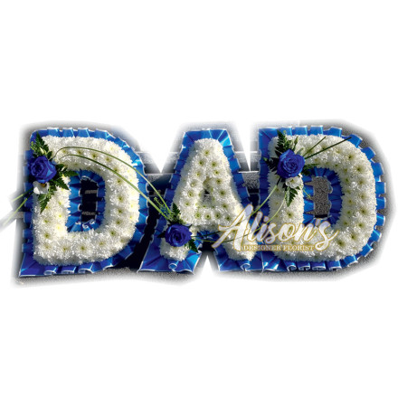 Dad tribute - blue