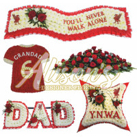 Liverpool Football Funeral Flowers Liverpool Football Funeral Flowers