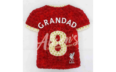 Liverpool Football Shirt Back