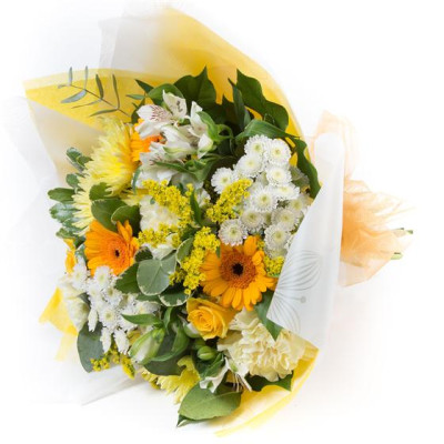 Harvest Gift Wrapped Bouquet