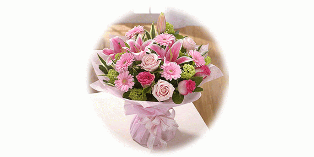 Luxury Pink Hand-tied