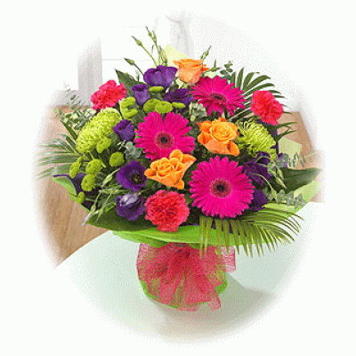 Vibrant Sunbeam Hand-tied Bouquet