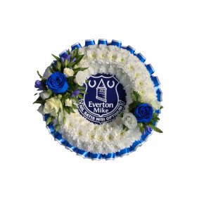 Massed Wreath -  Everton Plaque