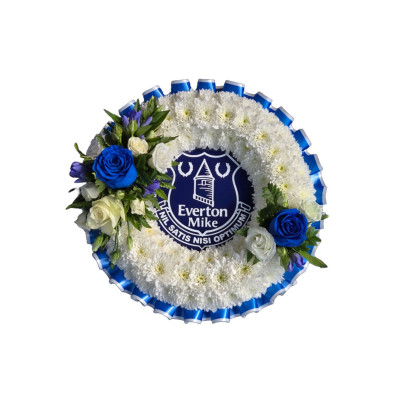 Massed Wreath -  Everton Plaque