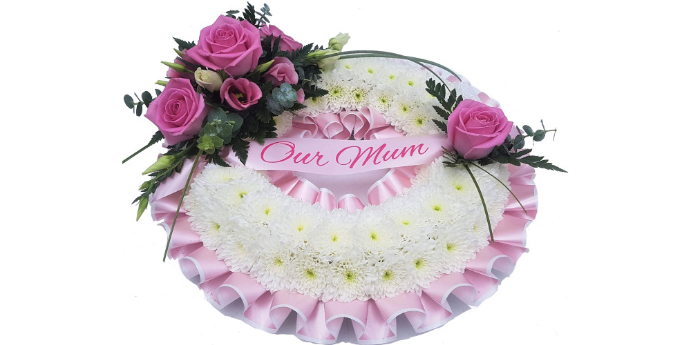 Massed Wreath - Pink