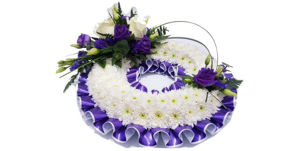 Massed Wreath - Purple