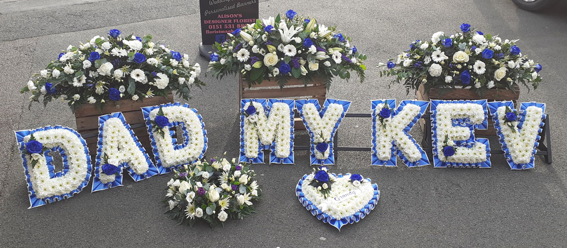 mum nan funeral flowers
