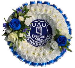 Everton Football Wreath