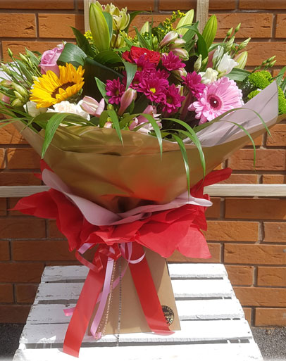 hand-tied bouquet