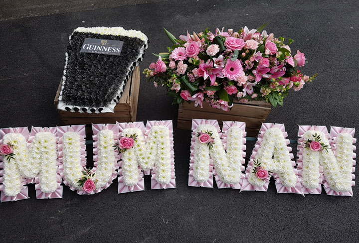 mum nan funeral flowers