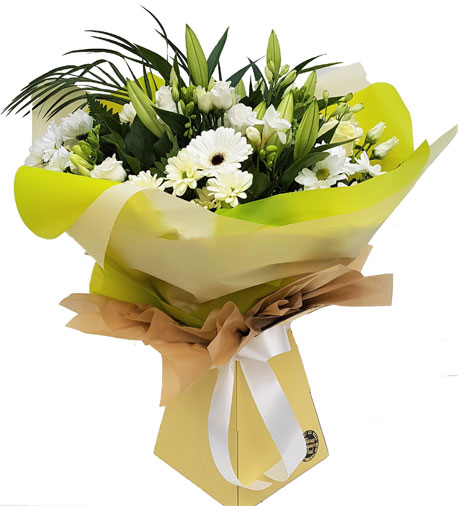 tallwhite hand-tied